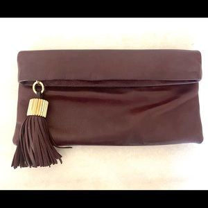 India Hicks Wine Carmen Clutch